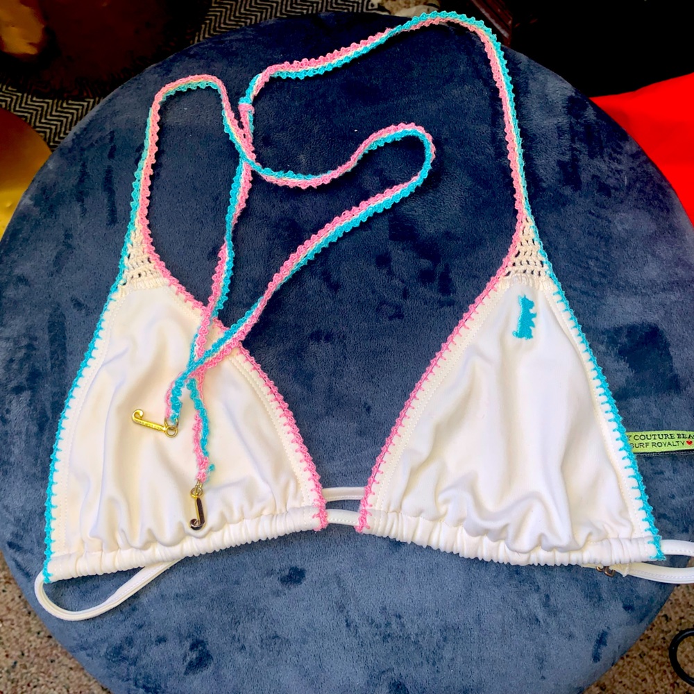 Juicy couture vintage, women’s swim top size large
